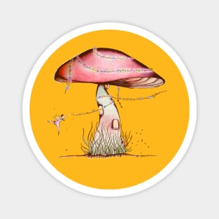 Summer Mushroom Magnet